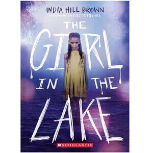 5/$12 Book Girl in the Lake Brown Middle Grade Horror Thriller Scary Stand Alone